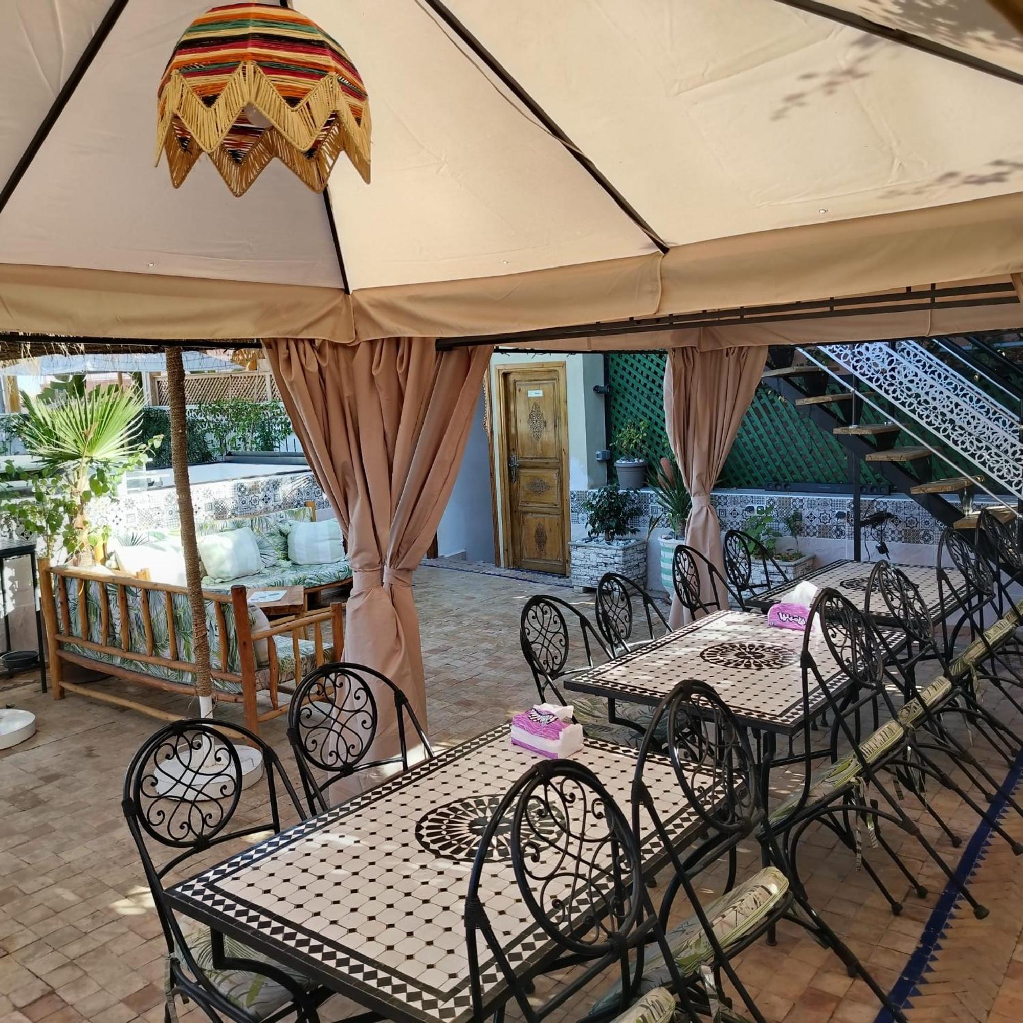 מרקש Riad & Spa Sous Le Soleil Chez Jerome Et Pamela Ch Marrakchi מראה חיצוני תמונה