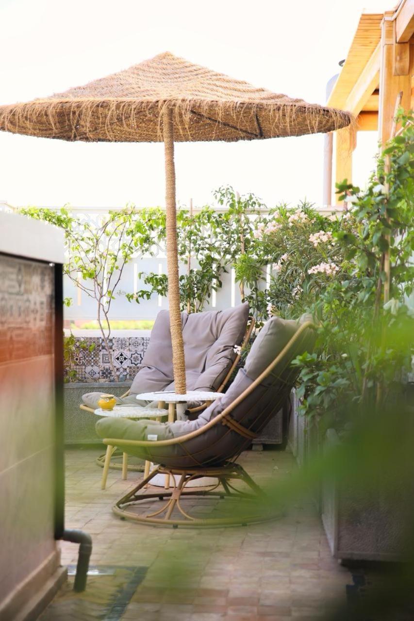 מרקש Riad & Spa Sous Le Soleil Chez Jerome Et Pamela Ch Marrakchi מראה חיצוני תמונה
