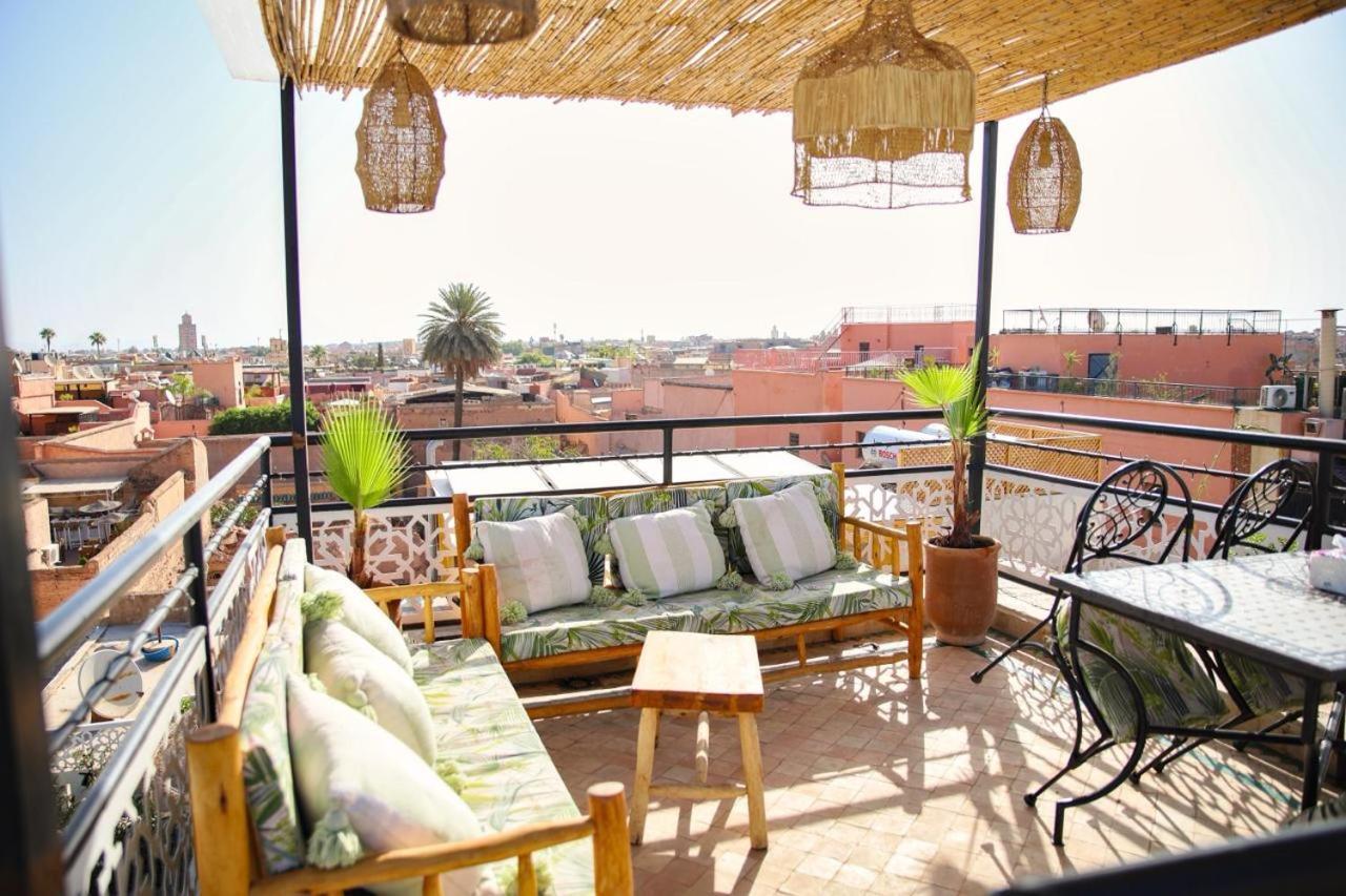 מרקש Riad & Spa Sous Le Soleil Chez Jerome Et Pamela Ch Marrakchi מראה חיצוני תמונה