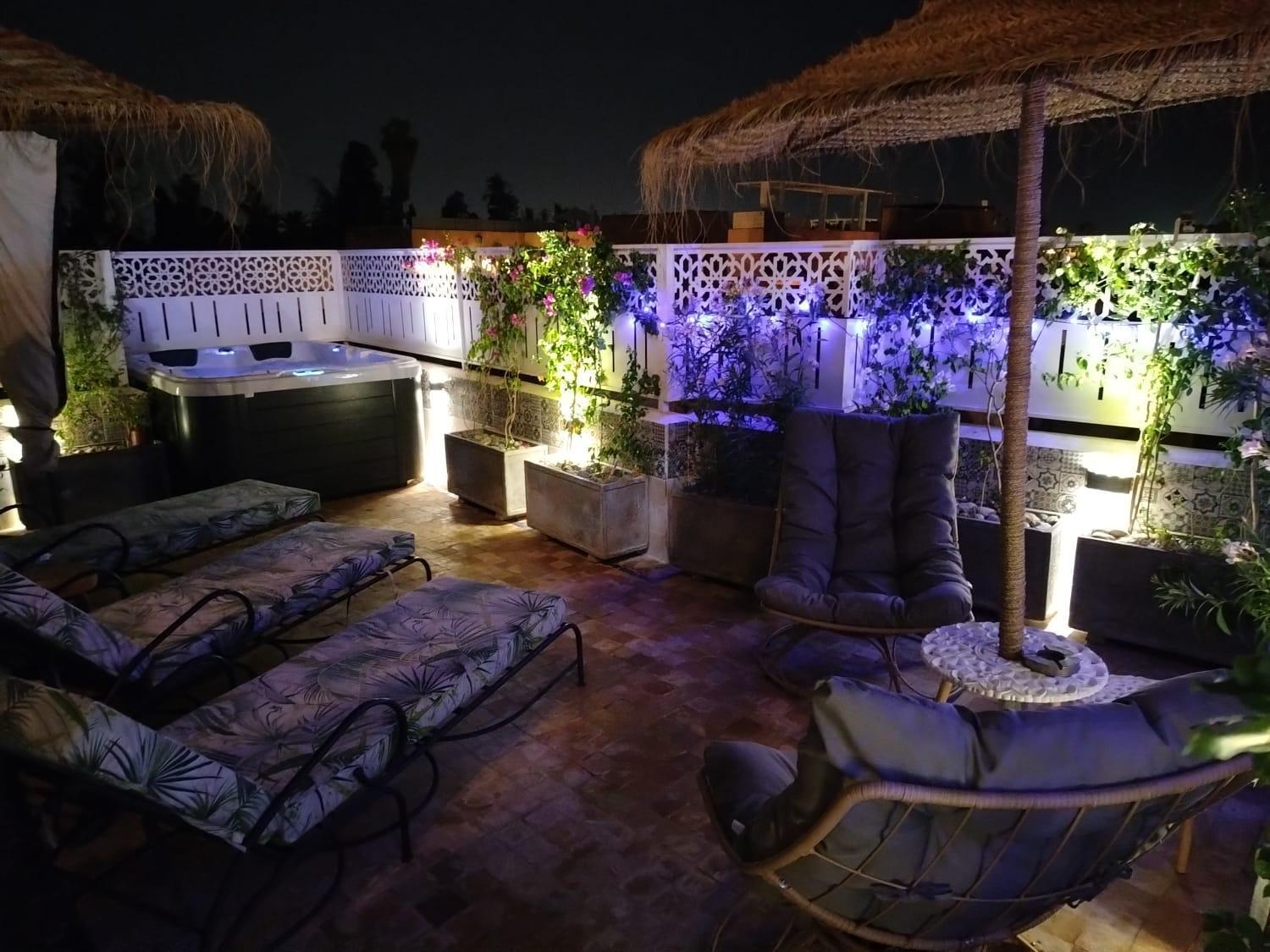 מרקש Riad & Spa Sous Le Soleil Chez Jerome Et Pamela Ch Marrakchi מראה חיצוני תמונה